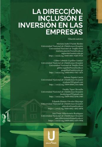 LA DIRECCIÓN, INCLUSIÓN E INVERSIÓN EN LAS EMPRESAS